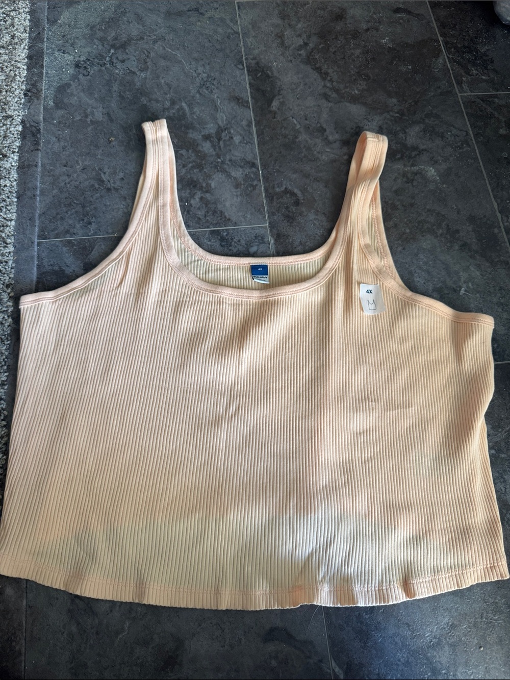 Old navy cropped tank top size 4x